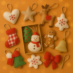 Ялинкові прикраси тканини