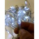 Гірлянда Led Водоспад Матова куля 280 л 3х1.5м  Теплий білий