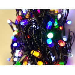 Гірлянда Led Куля Матовий 25 м 500 л  Мультиколір