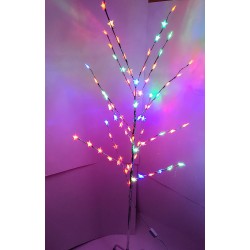 Декоративне світлодіодне дерево 1.2 м 72led