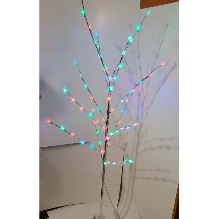 Декоративное светодиодное дерево 1.2м  72led с318