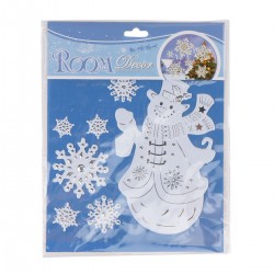 Наклейка новорічна 19х24см 8816-019