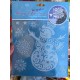 Наклейка новогодняя  ассорти 18х10см  в5