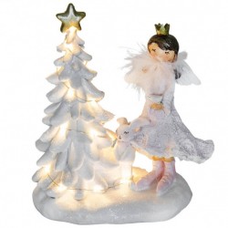 Новогодняя Статуэтка с подсветкой 6014-053