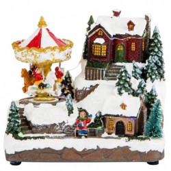 Снежный шар    19х21см  9001-001