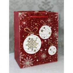Пакет новогодний   23х18х10см  2177-24