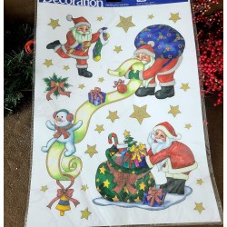 Наклейка новорічна 38х29см CH1