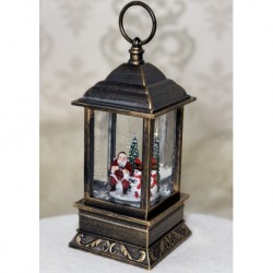 Новогодний музыкальный фонарик с автоподдувом  23х10см  240604-7