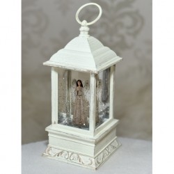 Новогодний музыкальный фонарик с автоподдувом  23х10см  240604-9