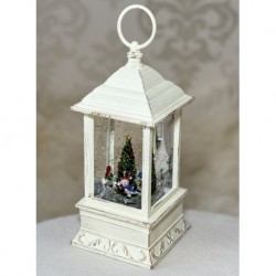 Новогодний музыкальный фонарик с автоподдувом  23х10см  240604-4