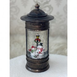 Новогодний музыкальный декор с автоподдувом   26х13см 230604-16