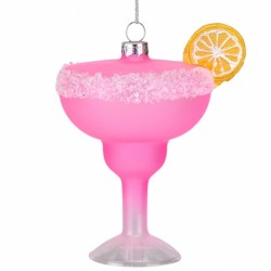 Новогодняя игрушка Стеклянная  10см 6030-015