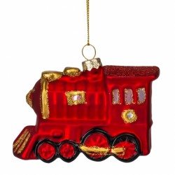 Новогодняя игрушка Стеклянная 9см 6030-010