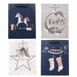 Пакет новогодний   18х23см  9165-004