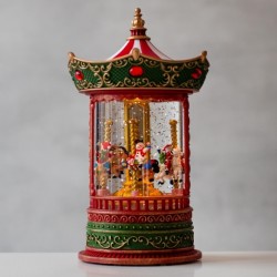 Новогодний музыкальный декор с подсветкой   25х16см 9152-012