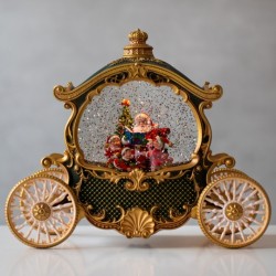 Новогодний музыкальный декор с подсветкой   26х23см 9152-011