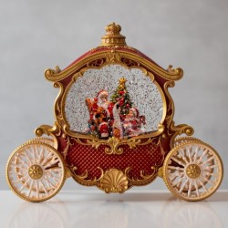 Новогодний музыкальный декор с подсветкой   26х23см 9152-010