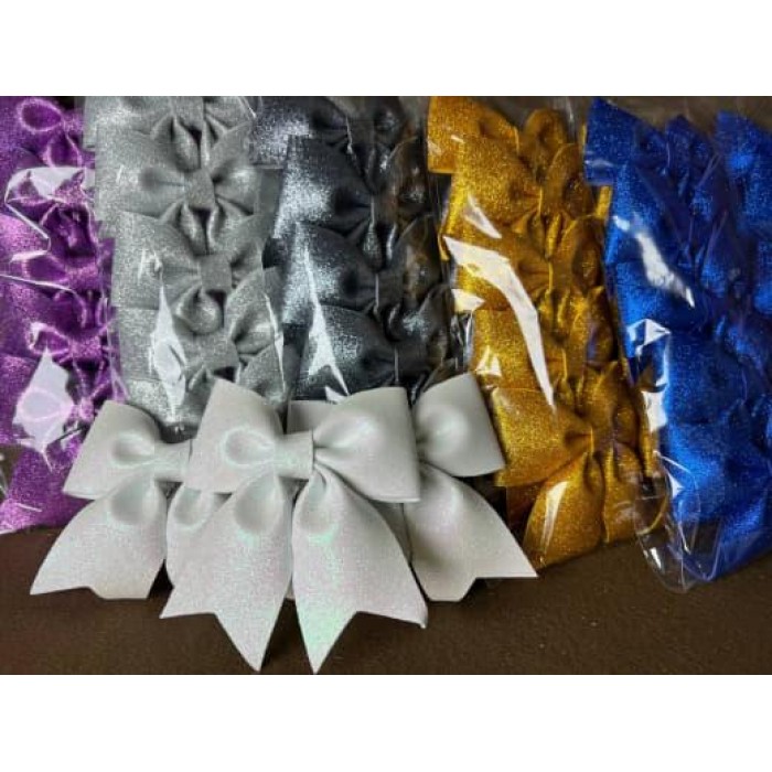 Новогодние Банты упаковка 10шт 13см цй5