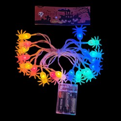 Гирлянда на батарейках пауки 3м 26-235