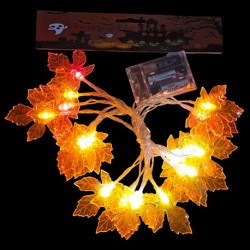 Гирлянда на батарейках Листья 3м 26-233