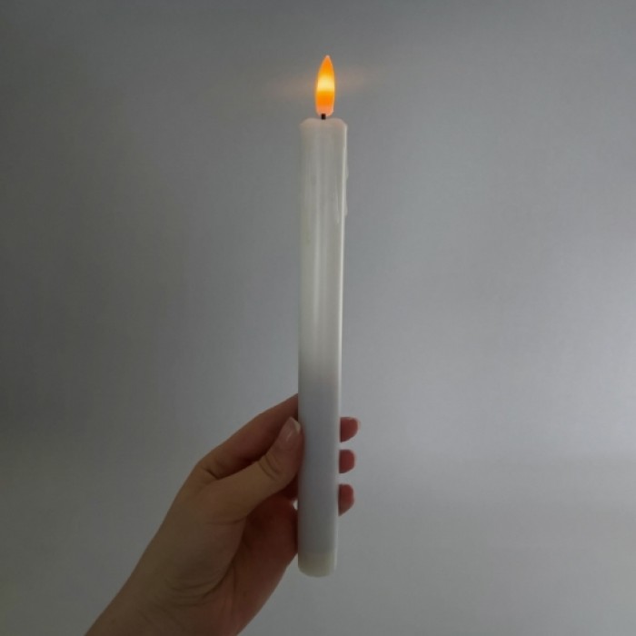 Набор из 2 светодиодных свечей 25см 6032-008