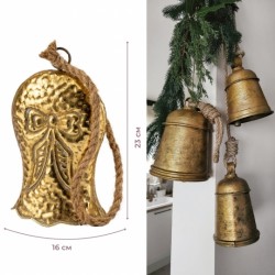 Металевий дзвіночок 23см 6033-005