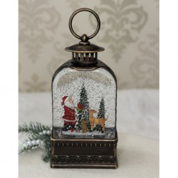 Рождественский музыкальный декор с автоподдувом 20х10см 251011-34