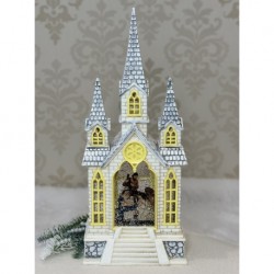 Рождественский музыкальный декор с автоподдувом 41х17см 251011-22