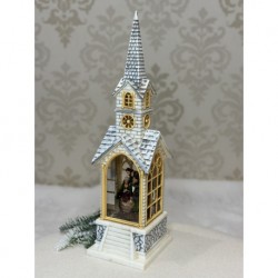 Рождественский музыкальный декор с автоподдувом 40х11см 251011-2