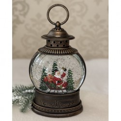 Рождественский музыкальный декор с автоподдувом 21х13см 251011-23