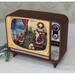 Рождественский музыкальный декор с автоподдувом 27х17см 251011-12