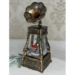 Рождественский музыкальный декор с автоподдувом 29х11см 251011-28