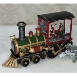 Рождественский музыкальный декор с автоподдувом 32х17см 251011-59