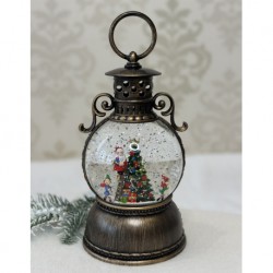 Рождественский музыкальный декор с автоподдувом 20х11см 251011-44