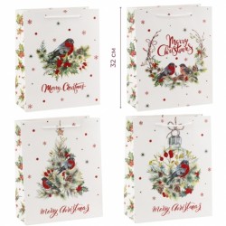 Пакет новогодний 26х32см 9265-006