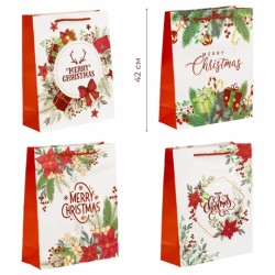 Пакет новорічний 31х42см 9263-012