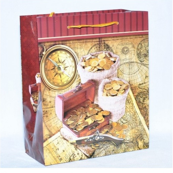 Пакет подарунковий 355-2. 18х21см