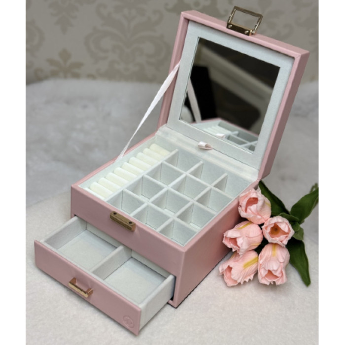 Шкатулка для украшений 16х16х12см 241014-3