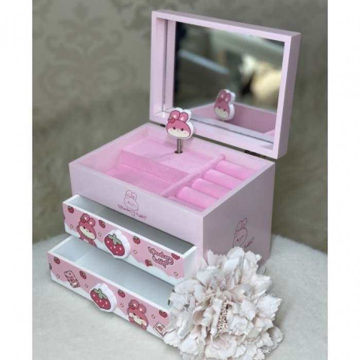 Музыкальная Шкатулка для украшений 16х13х12см 2369-12