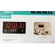 Часы электронные настенные 48х25см JH8025