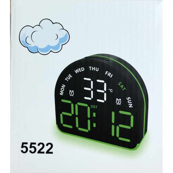 Часы электронные 11х10см 5522