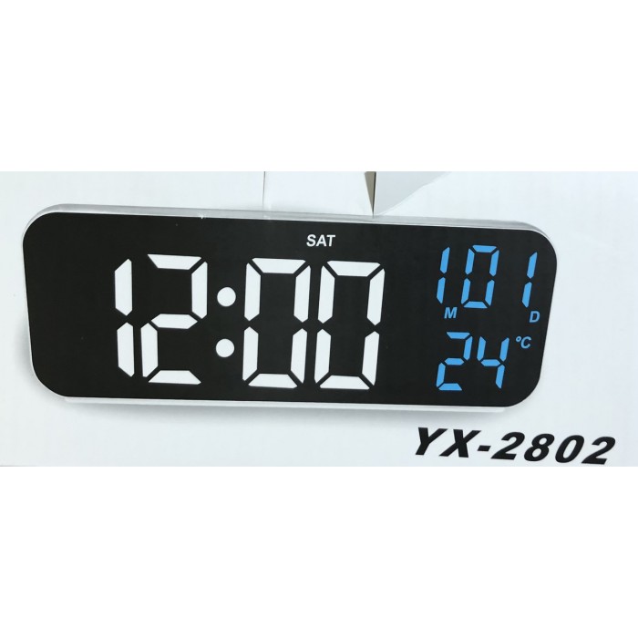 Часы электронные 11х10см 2802