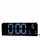 Годинник електронний   24х9см GH0707