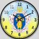 Годинник настінний 30см «Святий захисник»