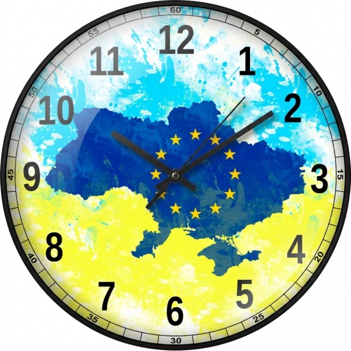 Годинник настінний 30см «Європейський шлях»