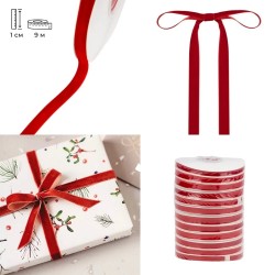 Лента бархатная 1см*9м 9276-005